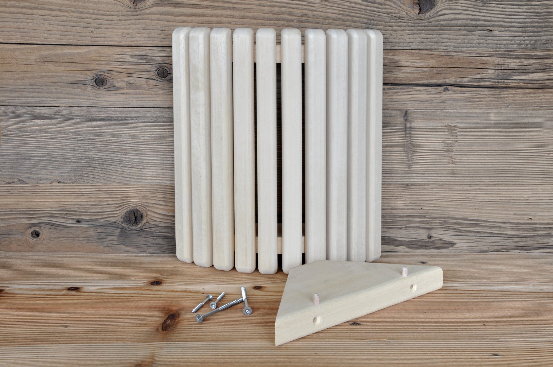 Saunaleuchte Harmony klein, Eckmontage