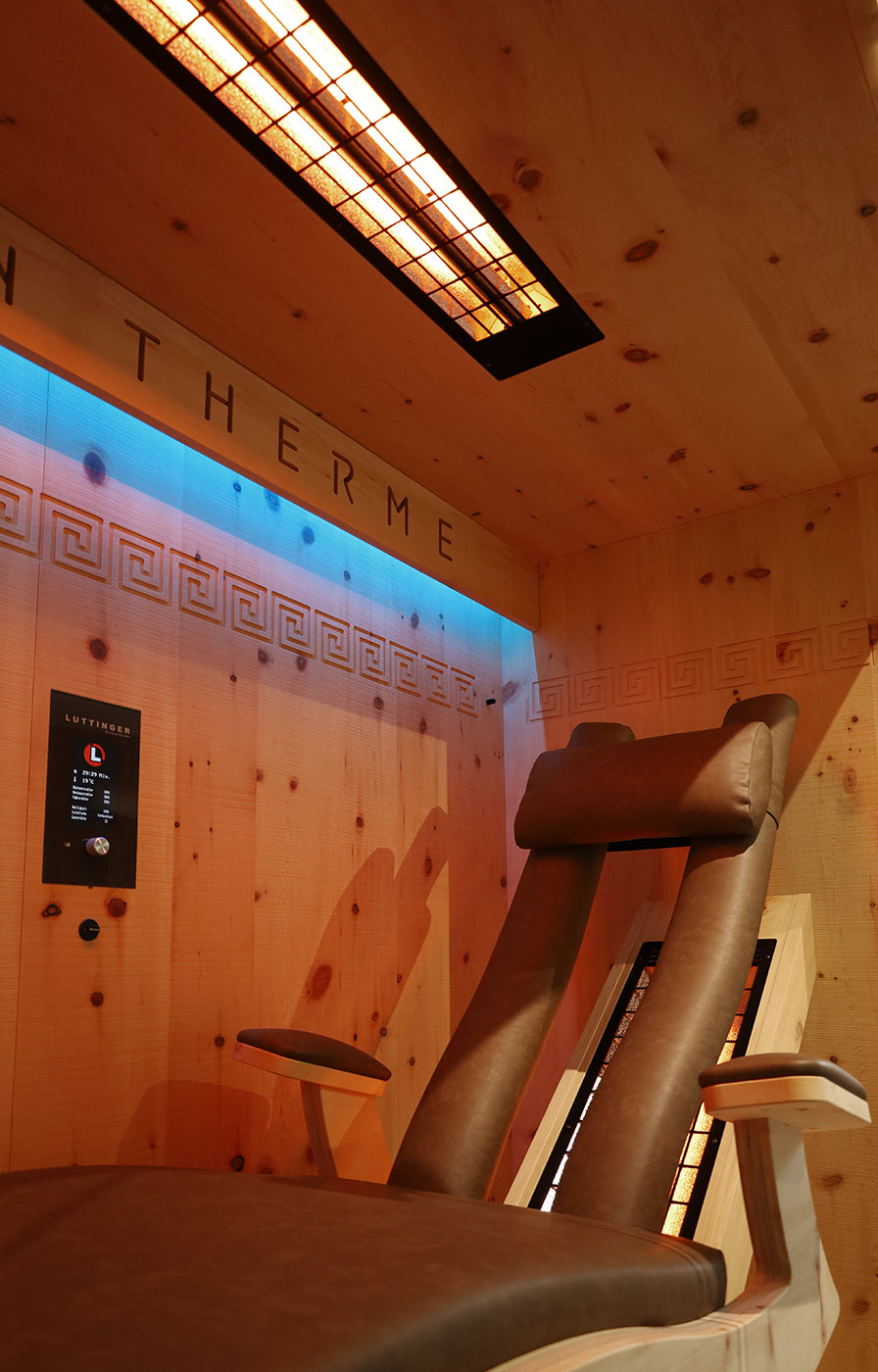 Infrarot-Wärmeliegen, verschiedene Ausführungen