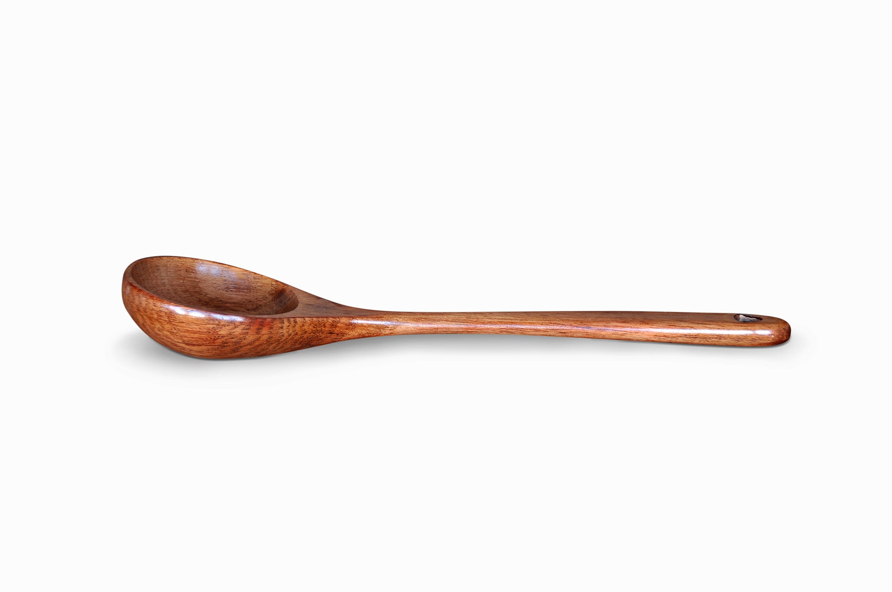 Aufgusskelle dunkles Komu-Holz