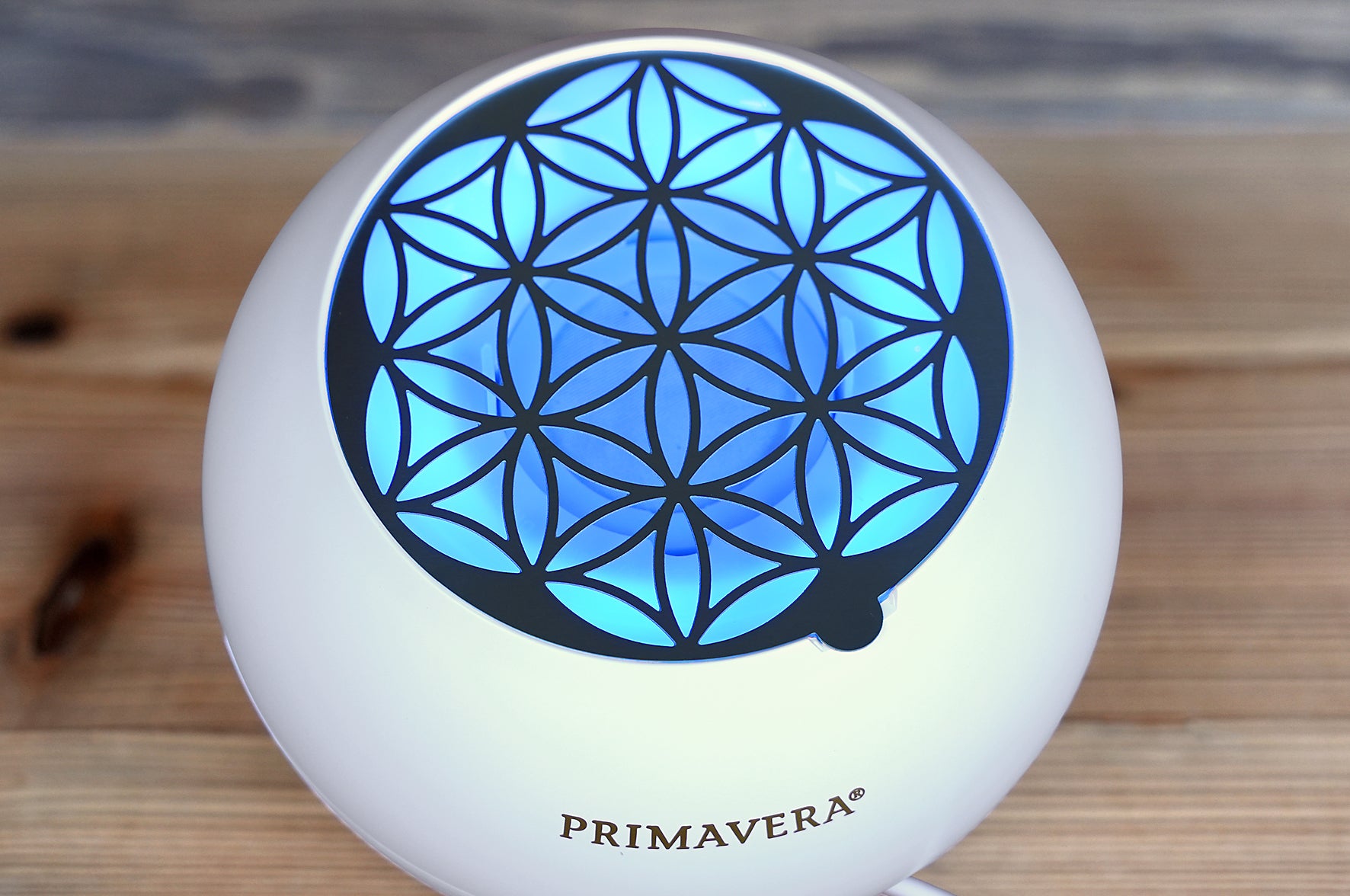 Aroma Ventilator Primavera mit Farblicht blau