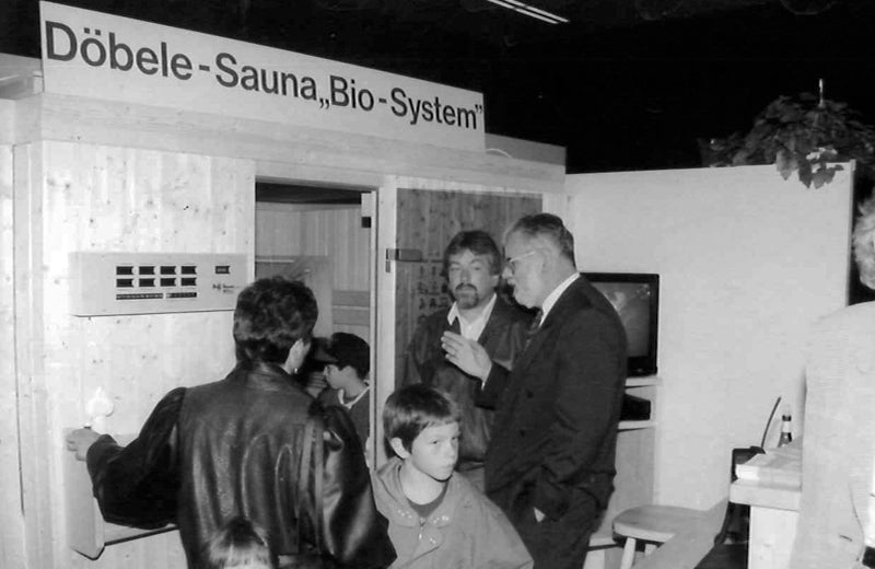 Saunaöfen, Entwicklung Döbele-Sauna Bio-System, Wolfgang Döbele