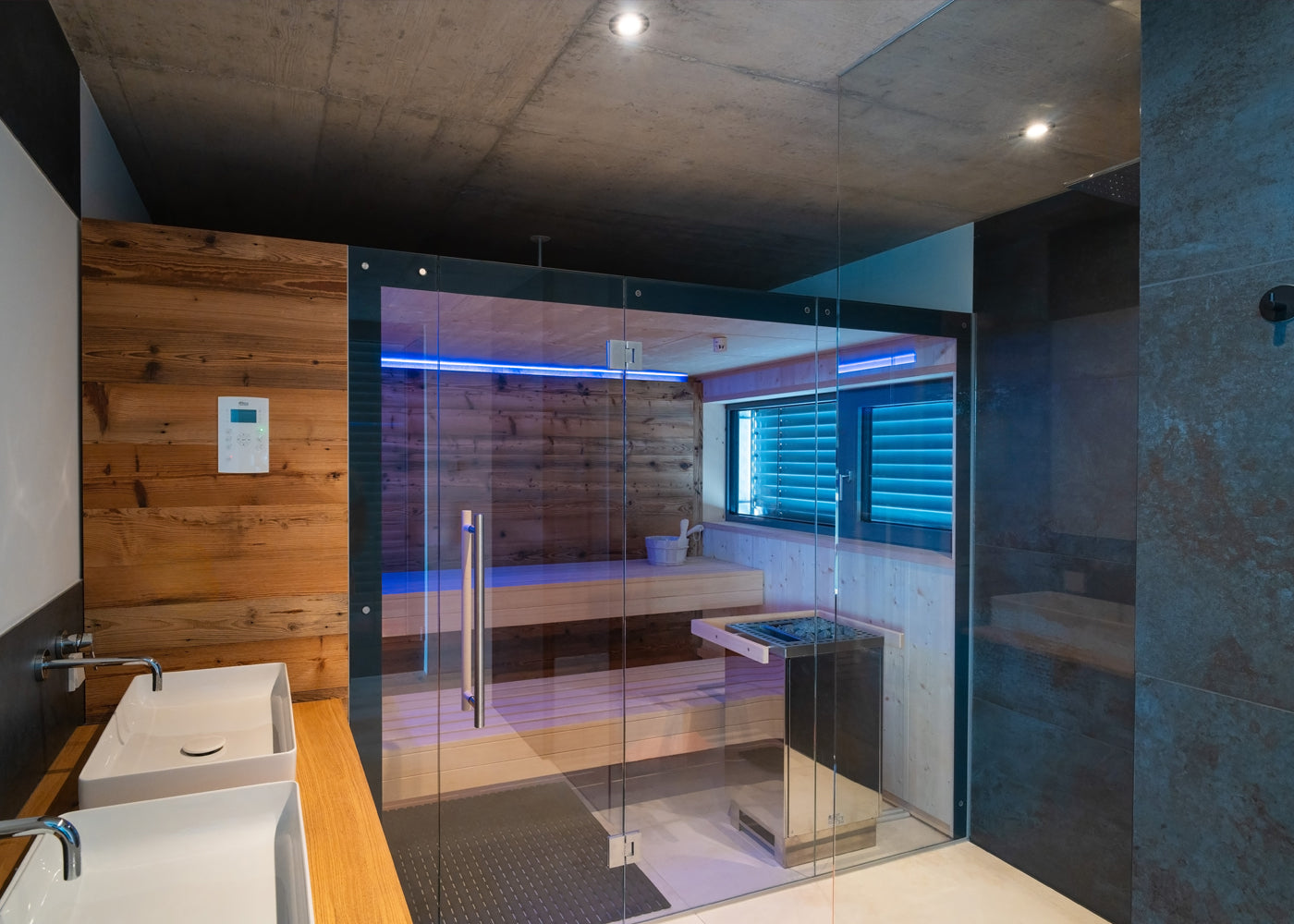 Private Sauna in Badezimmer, Breisach