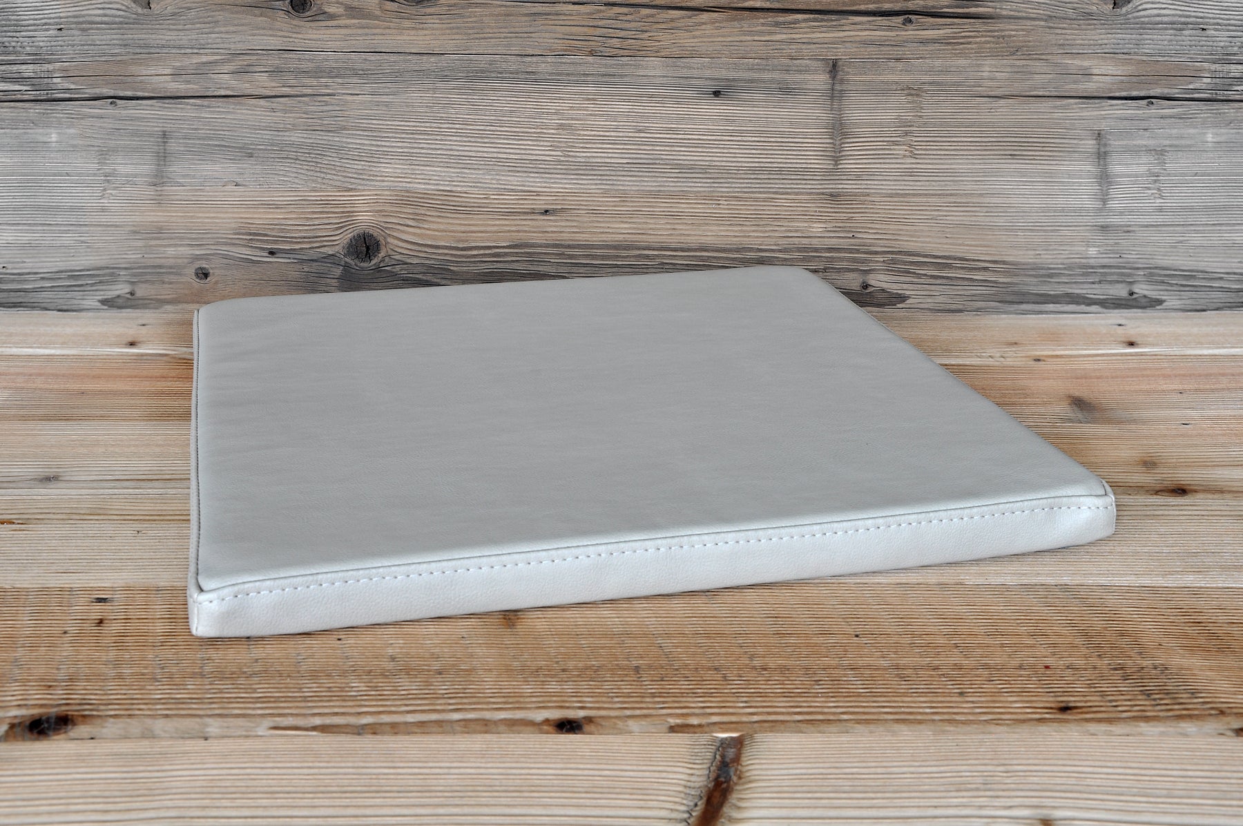 Sitzauflage für Sauna oder Infrarotkabine, 1-teilig, Kunstleder beige