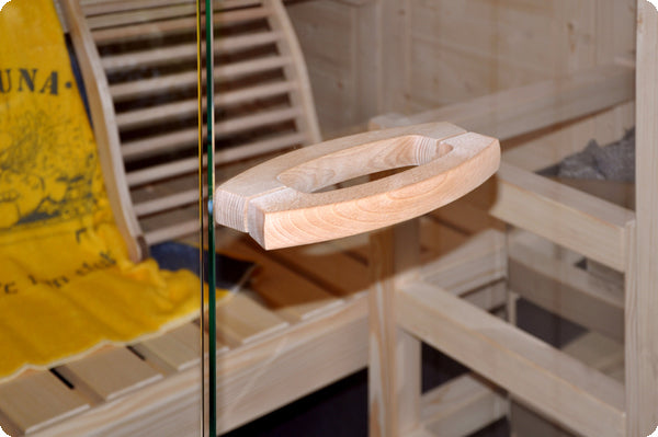 Saunashop Saunabau Döbele - Türgriff Buche, Beispiel