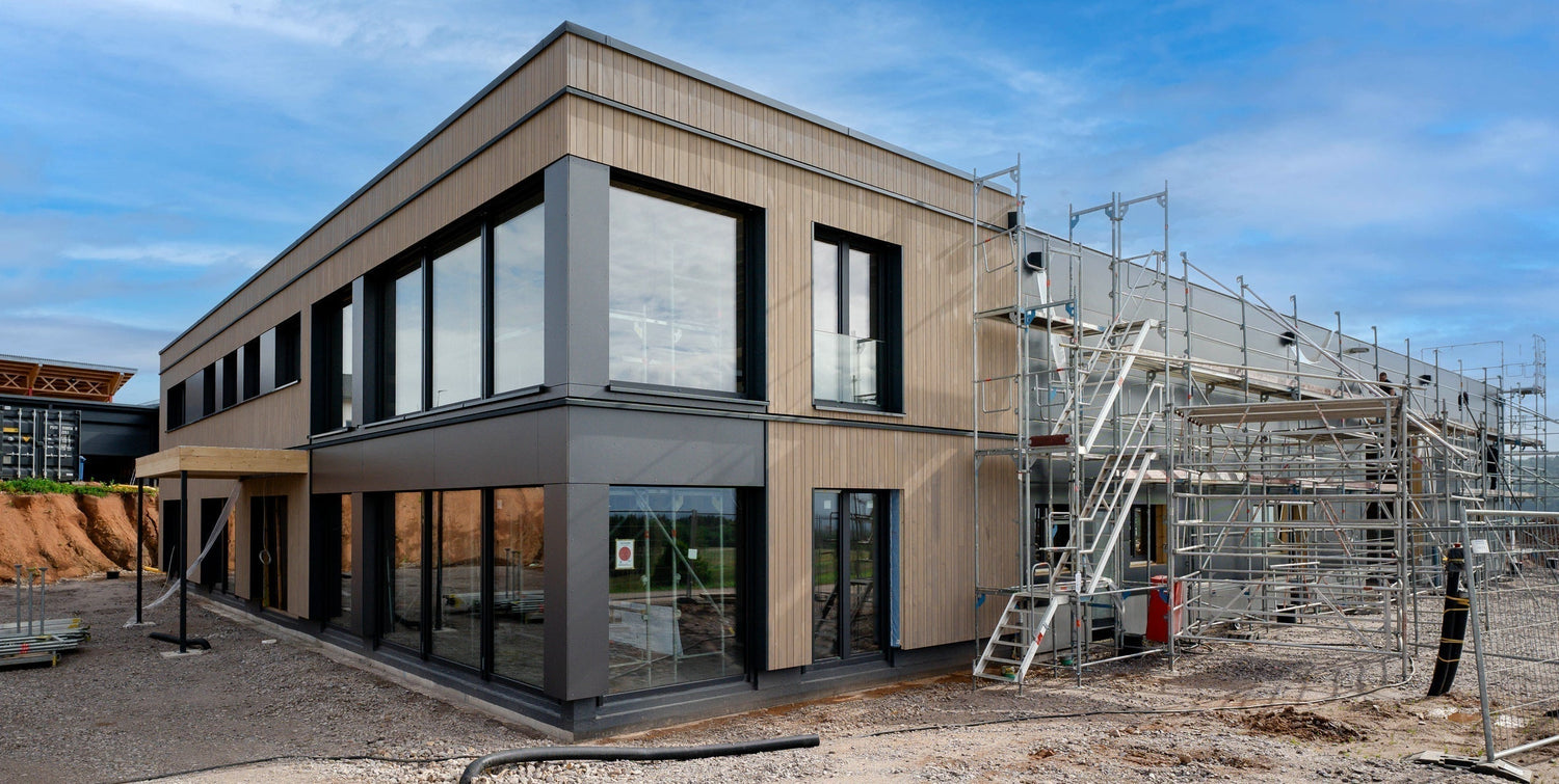 Der Neubau macht Fortschritte