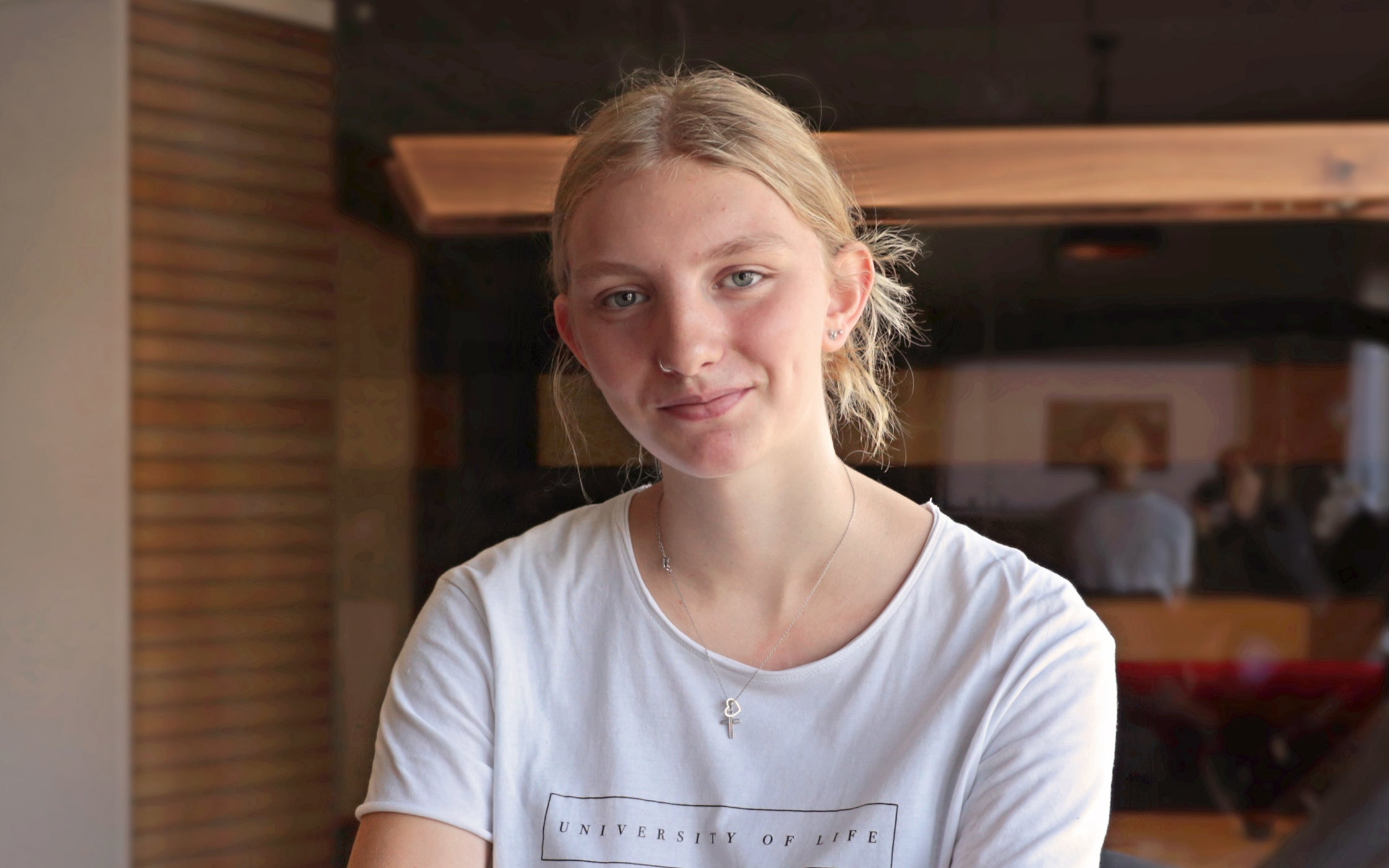 Teammitglied Doreen Merkt, Praktikantin in der 1-jährige Berufsfachschule Holztechnik