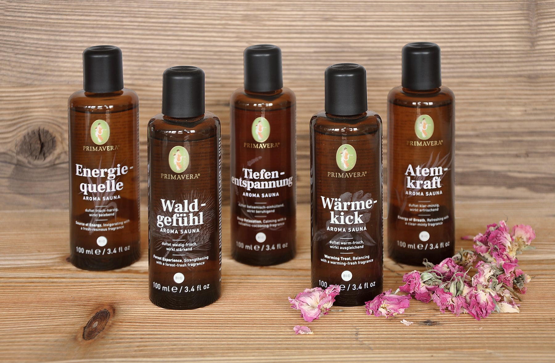 Bio Aufgusskonzentrate, 100 ml-Flasche