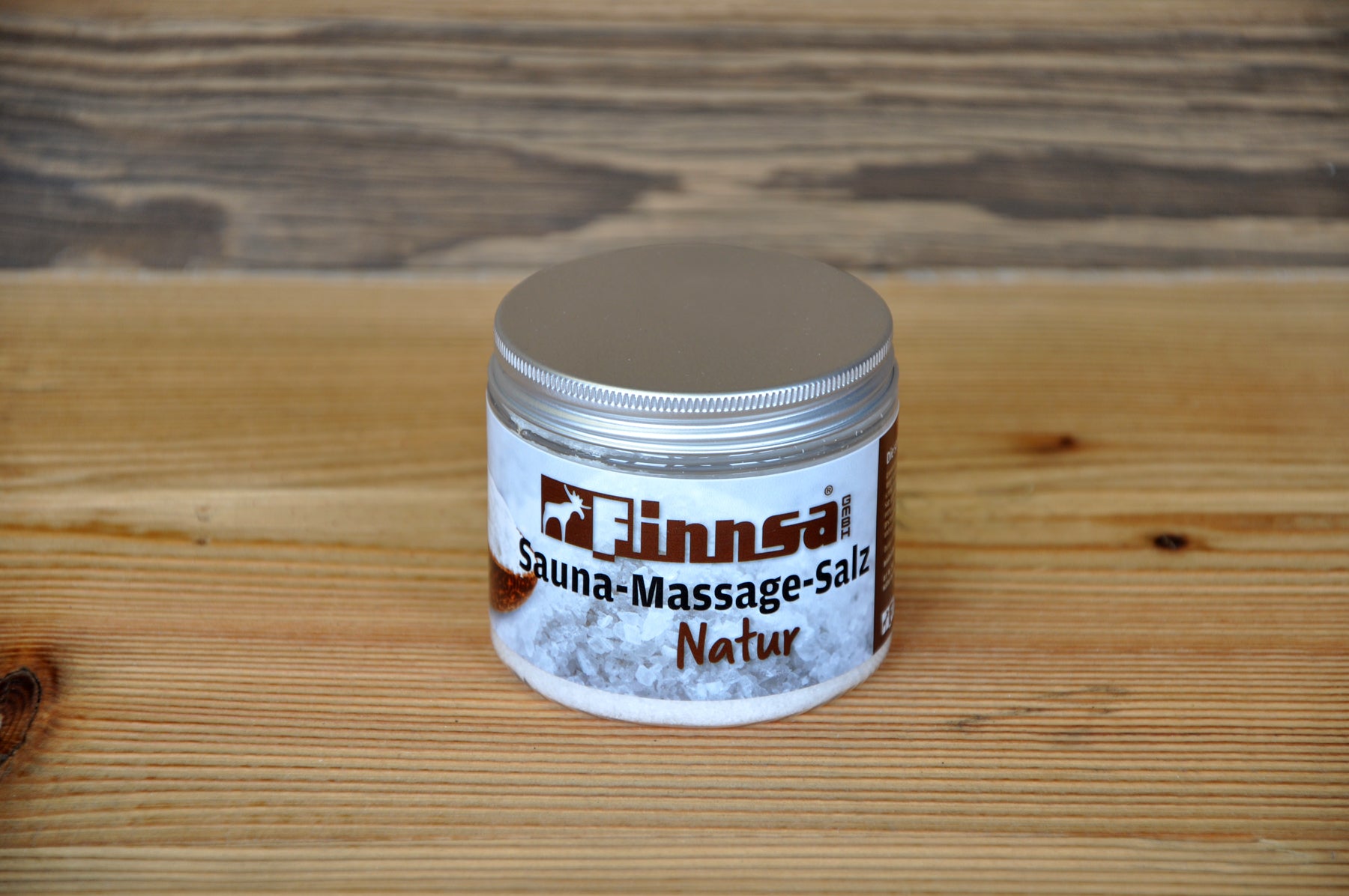 Massagesalz Natur, 200 g Dose