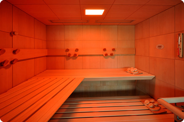 Saunabau Döbele - LED-Deckenfarblicht FL 101F, orange